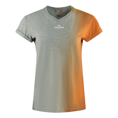 Parajumpers Shaded Tee Orange Grey Shaded T Shirt Shaded Tee 797617