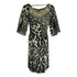 Inoa Fashion Siberia 1927 Slit Sleeve Dress Womens