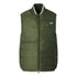 Fred Perry X Lavenham Quilted Green Gilet Jacket