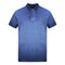 Lyle Scott Navy Blue Ink Wash Polo Shirt
