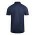 Lyle Scott Navy Blue Golf Microstripe Polo Shirt