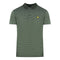 Lyle Scott Deep Spruce Golf Microstripe Polo Shirt