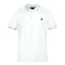 Lyle & Scott White Branded Collar Polo Shirt SP1564G 626