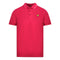 Lyle Scott Cranberry Branded Collar Polo Shirt