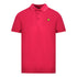Lyle Scott Cranberry Branded Collar Polo Shirt
