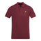 Lyle Scott Battle Rust Branded Collar Polo Shirt