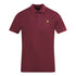Lyle Scott Battle Rust Branded Collar Polo Shirt
