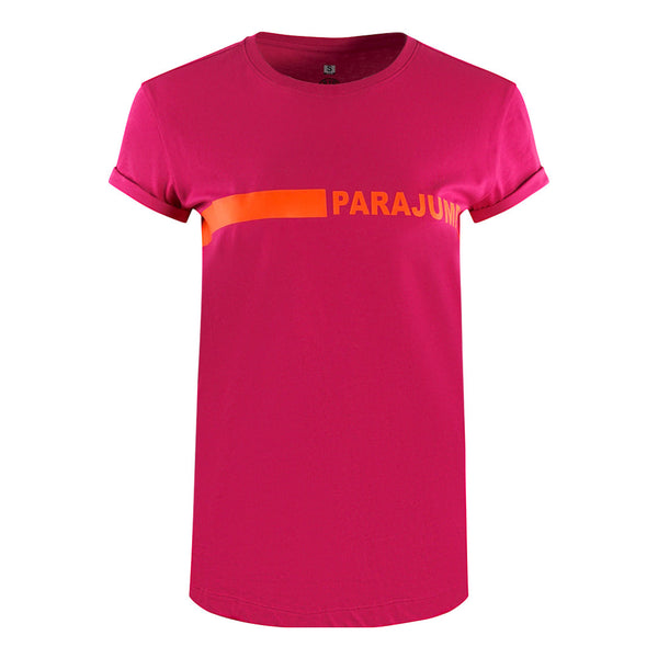 Parajumpers Space Tee Pink T Shirt Space Tee