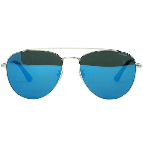 Police Spl995M 579B Silver Sunglasses Spl995M 579B