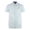 Lyle Scott Blue Short Sleeved Casual Gringham Shirt