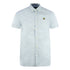 Lyle Scott Blue Short Sleeved Casual Gringham Shirt