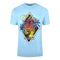 Cavalli Class Diamond Tiger Design Light Blue T Shirt Sxt60H Jd060 05048 - Style Centre Wholesale
