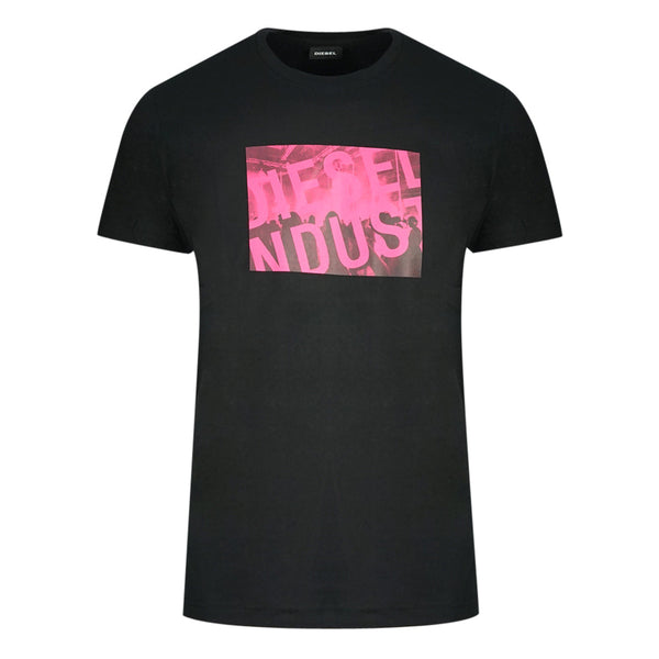 Diesel T Diego K16 Box Logo Black T Shirt