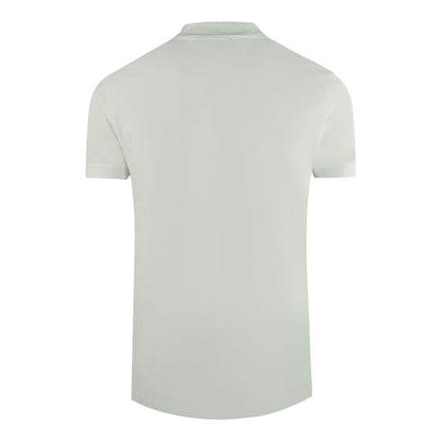 Diesel Division Logo White Polo Shirt
