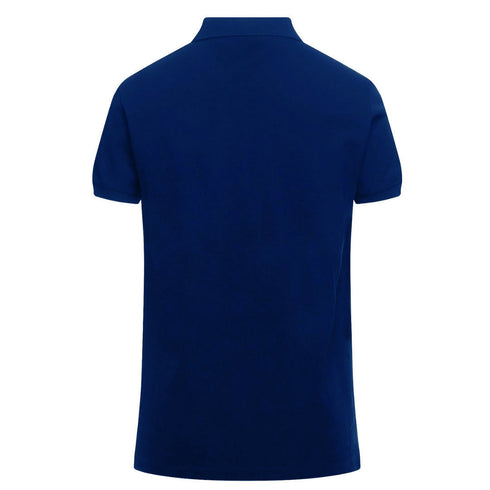 Diesel Small Diesel Logo Dark Blue Polo Shirt T-WEET-SPLIT POLO RBAWH 8MG