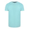 Aquascutum London 1851 Tape Logo Sky Blue T Shirt