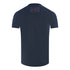 Aquascutum London 1851 Tape Logo Navy Blue T Shirt