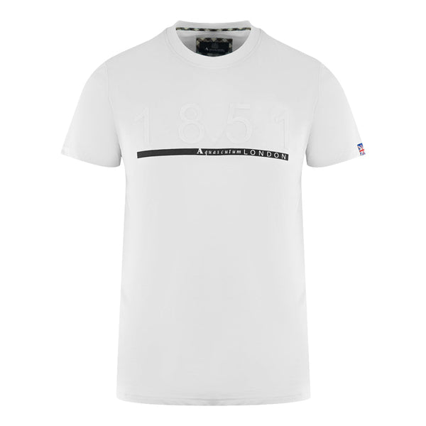 Aquascutum London 1851 White T Shirt