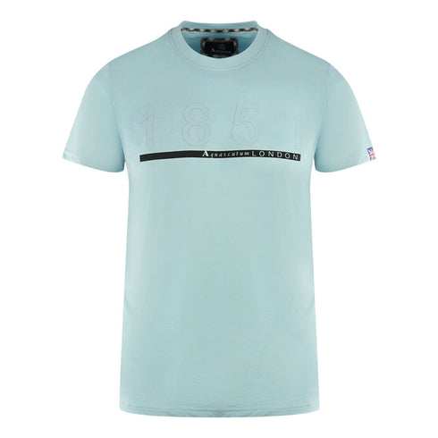 Aquascutum London 1851 Sky Blue T-Shirt T00223 78