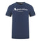 Aquascutum London Brand Logo Navy Blue T-Shirt T00323 85