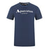 Aquascutum London Brand Logo Navy Blue T-Shirt T00323 85