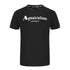 Aquascutum London Brand Logo Black T-Shirt T00323 99