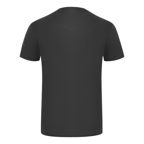 Aquascutum London Brand Logo Black T-Shirt T00323 99