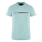 Aquascutum London 1851 Split Logo Sky Blue T-Shirt T00423 78