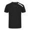 Aquascutum Shoulder Brand Logo Black T Shirt