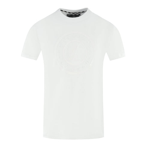Aquascutum London Circle Logo White T Shirt
