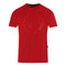 Aquascutum London Circle Logo Red T Shirt