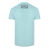 Aquascutum London Circle Logo Sky Blue T Shirt
