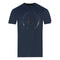 Aquascutum London Circle Logo Navy Blue T Shirt