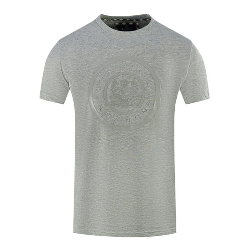 Aquascutum London Circle Logo Grey T Shirt