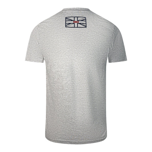 Aquascutum London Circle Logo Grey T Shirt