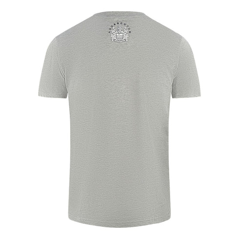 Aquascutum London Embroidered A Logo Grey T Shirt
