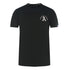 Aquascutum London Embroidered A Logo Black T Shirt
