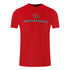 Aquascutum Script Logo Red T Shirt - Style Centre Wholesale