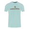 Aquascutum Script Logo Sky Blue T Shirt