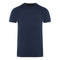 Aquascutum London Tonal Aldis Logo Navy Blue T Shirt