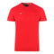 Aquascutum Brand Embossed Logo Red T Shirt