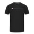 Aquascutum Brand Embossed Logo Black T-Shirt T01123 99