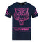 Philipp Plein Sport Tiger Scratch Navy Blue T Shirt