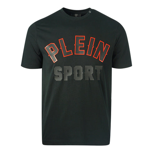 Plein Sport Bold Block Logo Black T Shirt - Style Centre Wholesale