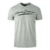 Plein Sport Brand Signature Logo Grey T Shirt