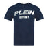 Philipp Plein Sport Black 3D Logo Navy Blue T Shirt