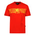Plein Sport Bold Branded Logo Red T Shirt