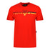 Philipp Plein Sport Bold Split Logo Red T Shirt