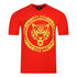 Plein Sport Scribble Layer Logo Red T Shirt