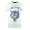 Plein Sport Large Stencil Tiger Logo White T Shirt